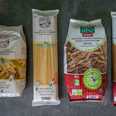 Pastas Iris orgánicas