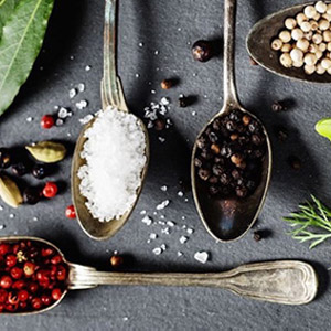 Salt, Dried Herbs & Condiments