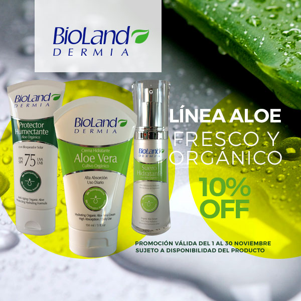 Bioland Línea Aloe Fresco y Orgánico • Green Center
