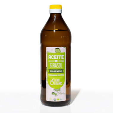 Aceite de girasol orgánico